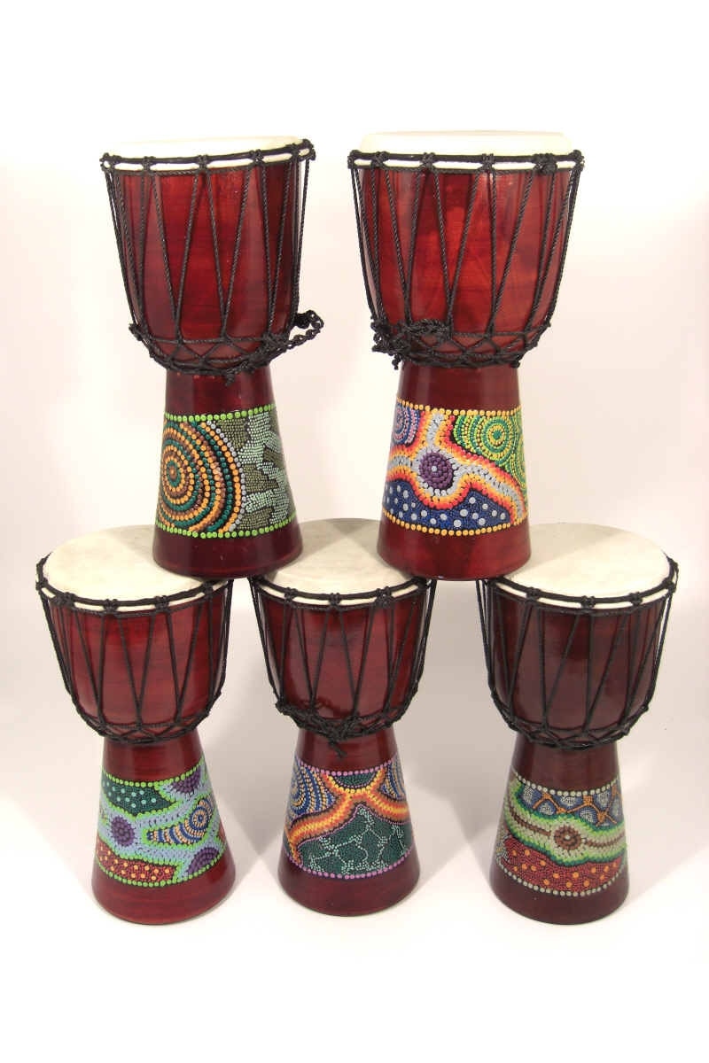 Budget Drumming Set with Medium Djembes