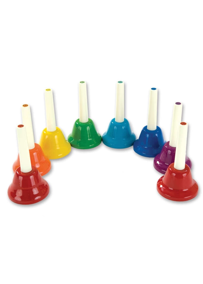 Set of tuned handbells