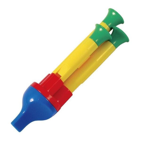 Plastic 3 toned train whistle for children over 24 months