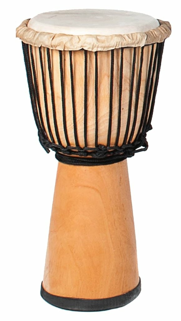 Drums for Schools Djembe, Standard Wood Shell. Great value drum.